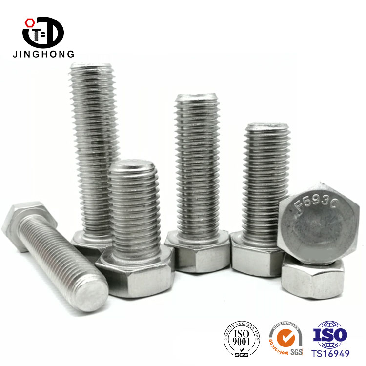 F593C Stainless Steel Hex Head Bolts