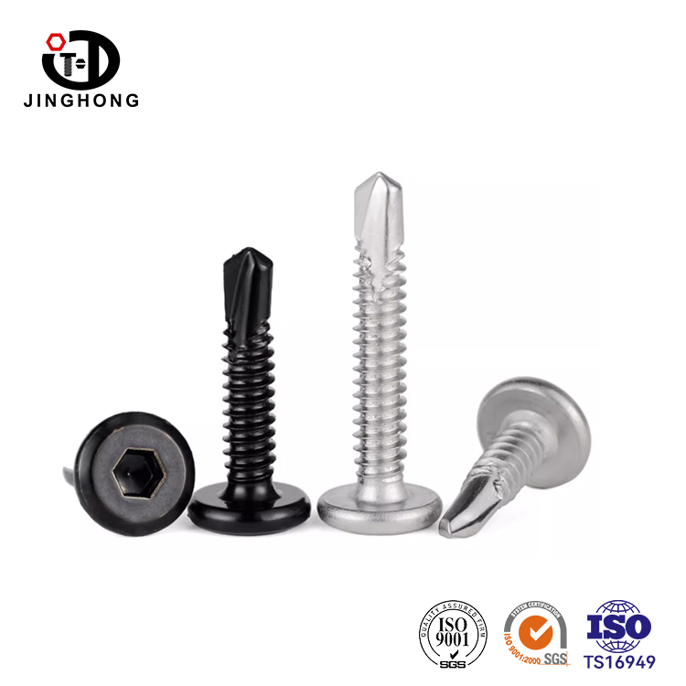 Flat Round Head Hexagon Socket Self-drilling Screws