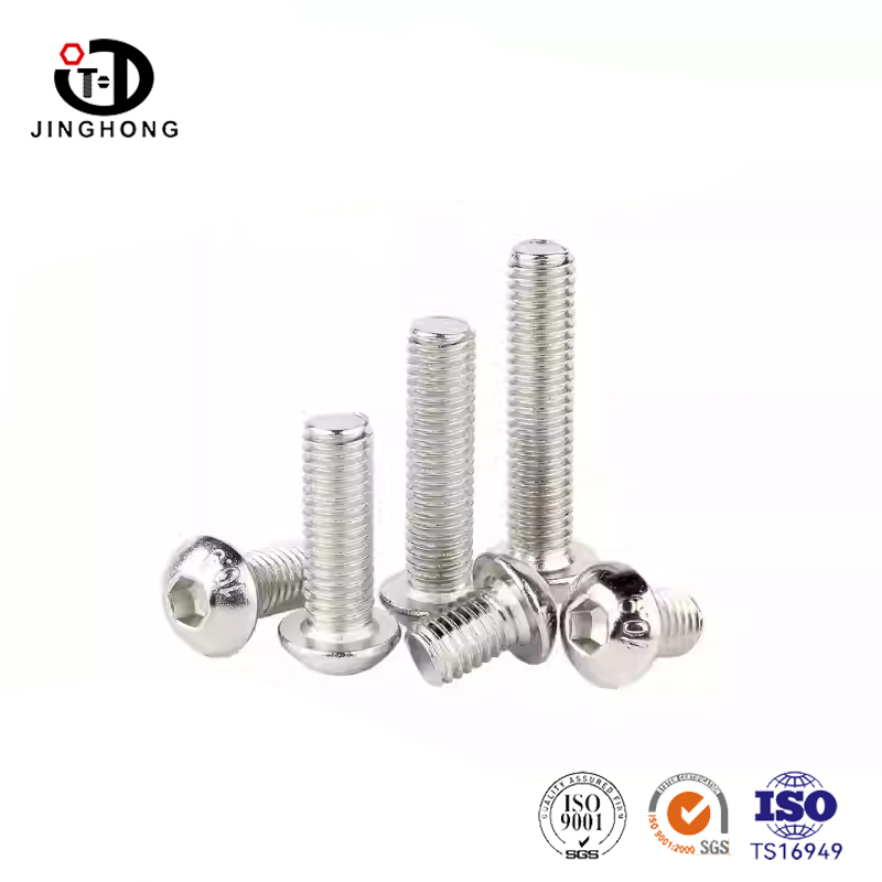 Hexagon Round Head Chrome Plating Screw