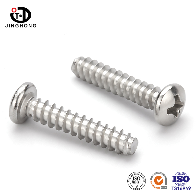 Phillips Pan Head Flat Tail Self-tapping Screws