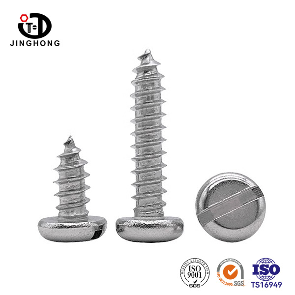 Slotted Pan Head Tapping Screws