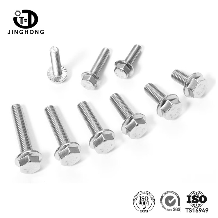 SUS 316 Flanged Hex Head Screws