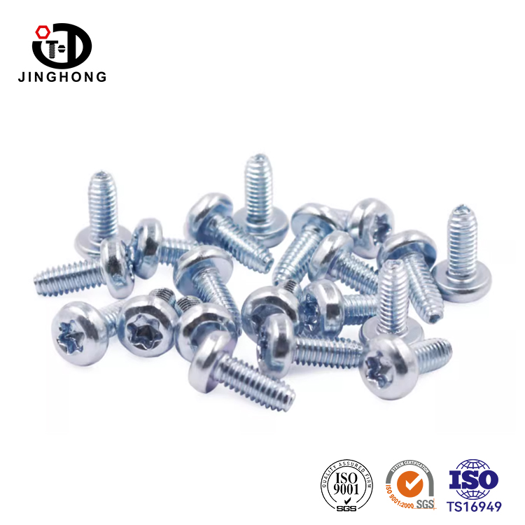 Torx Pan Head Triangular Tooth Self-locking Screw